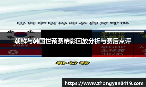 朝鲜与韩国世预赛精彩回放分析与赛后点评