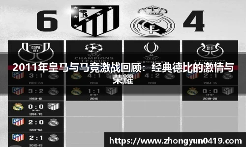2011年皇马与马竞激战回顾：经典德比的激情与荣耀
